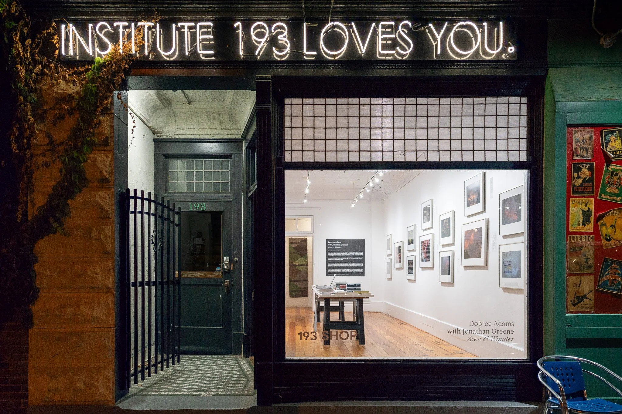 Installation views of Dobree Adams with Jonathan Greene, "Awe & Wonder", 2025.