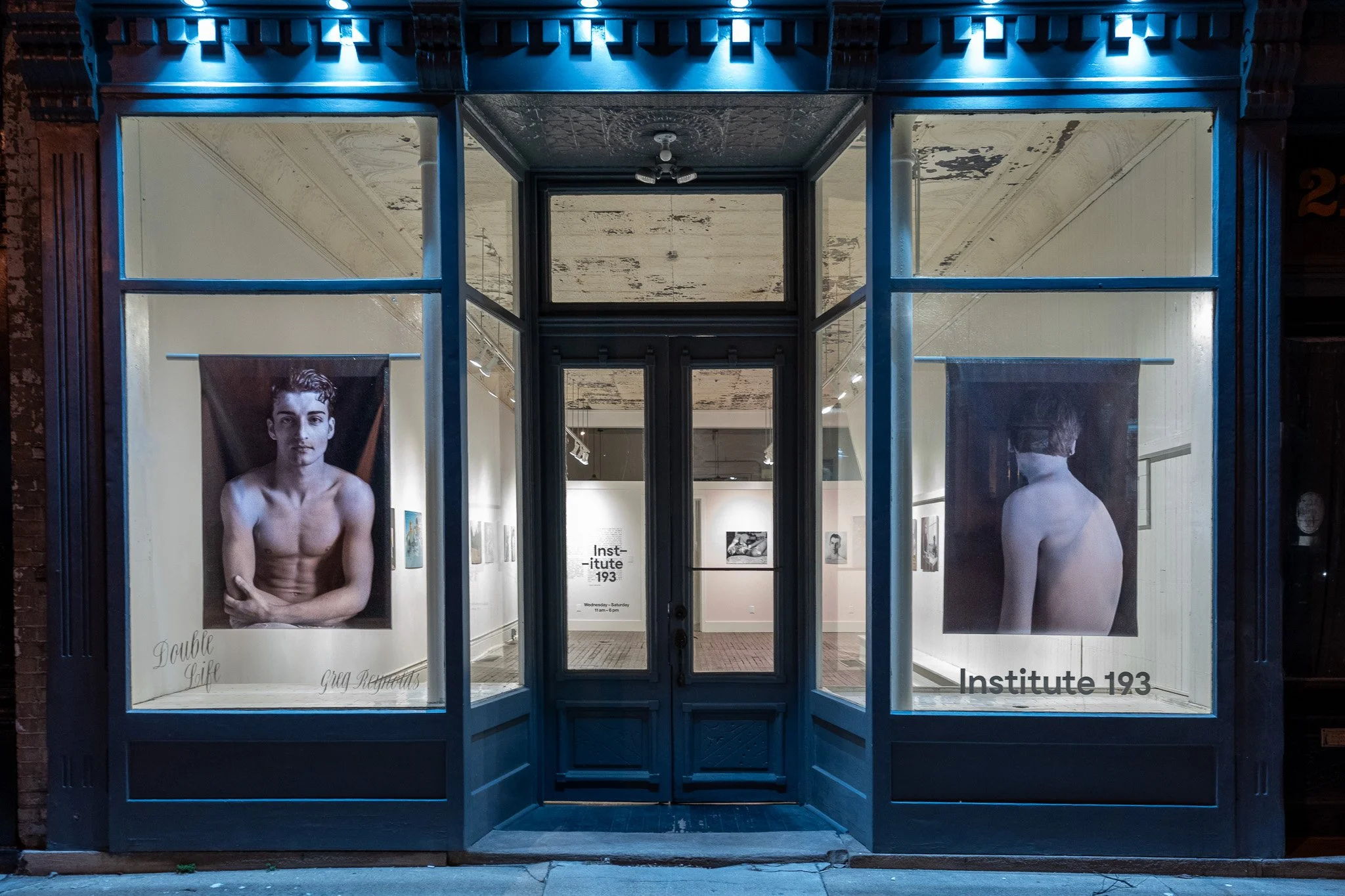 Installation views of Greg Reynolds, "Double Life", 2026. 