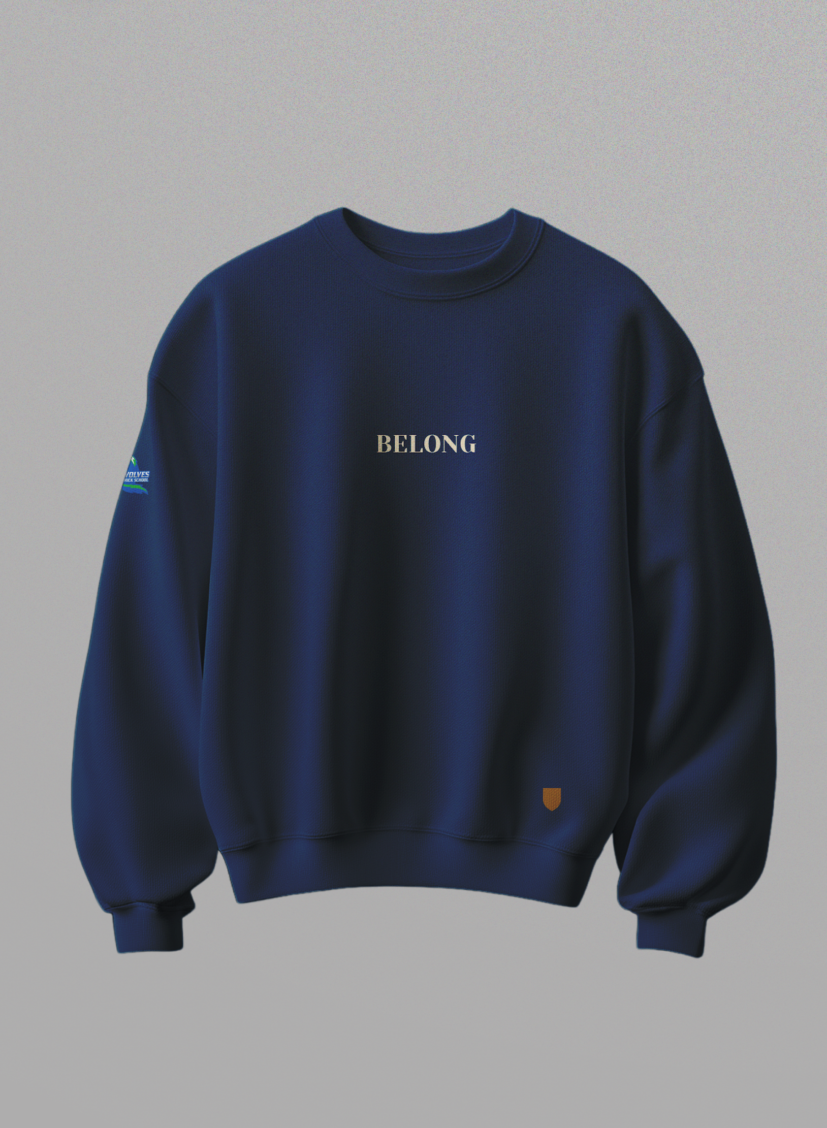 💙 Hoodie Azul — Belong