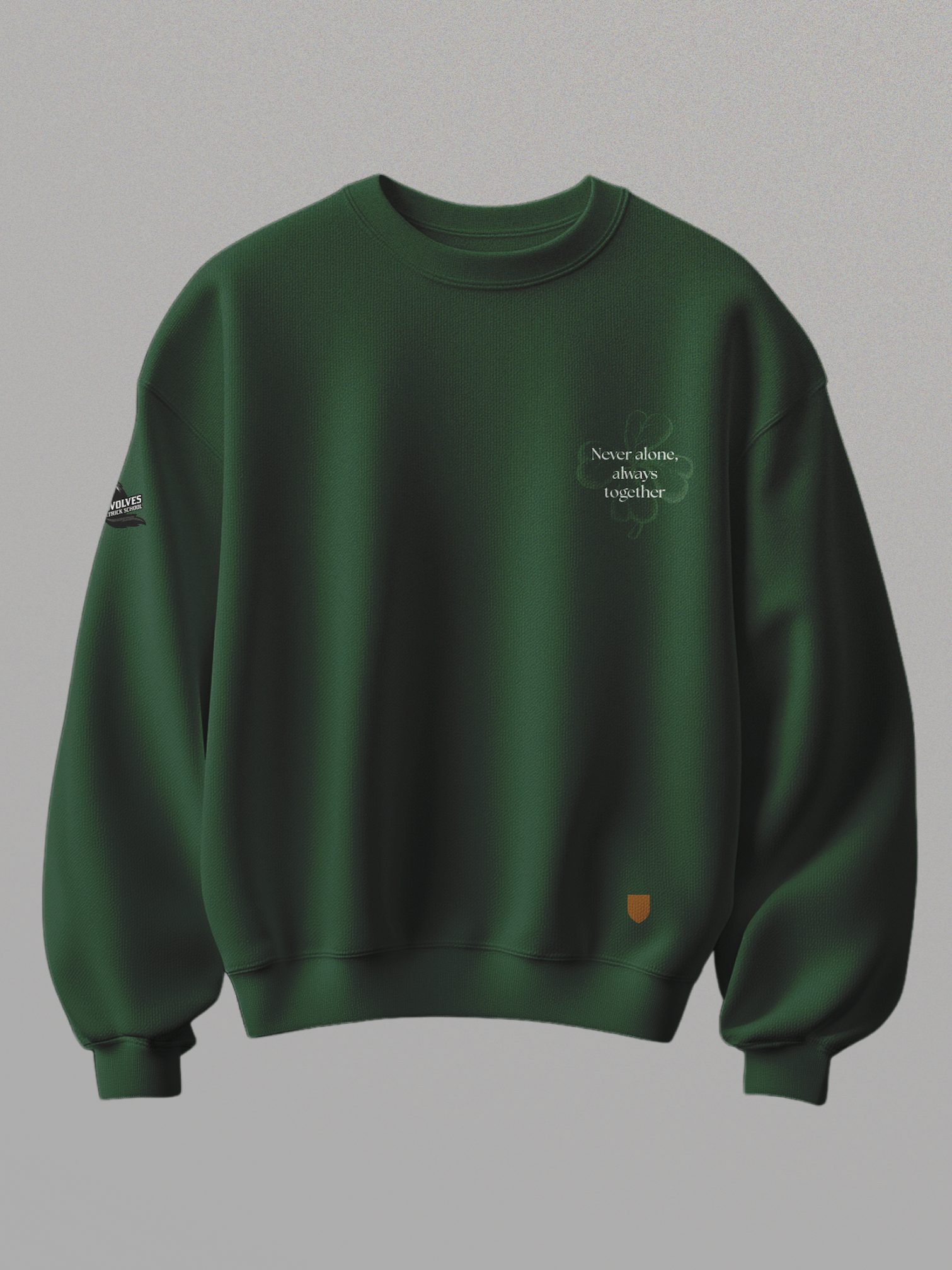 💚 Hoodie Verde – La Manada