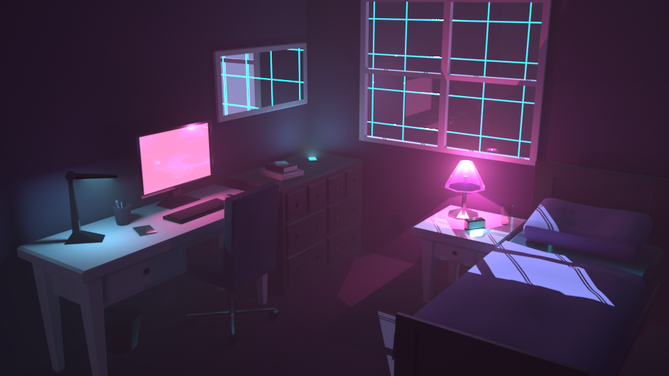  Created in Maya with Arnold Renderer. 