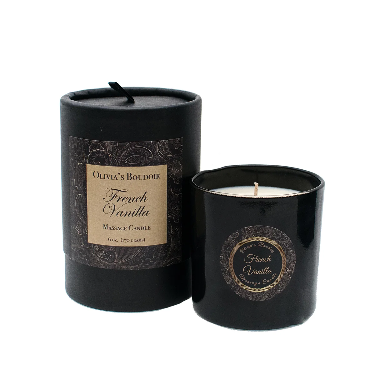 Olivia's Boudoir 6.5oz Candle - French Vanilla