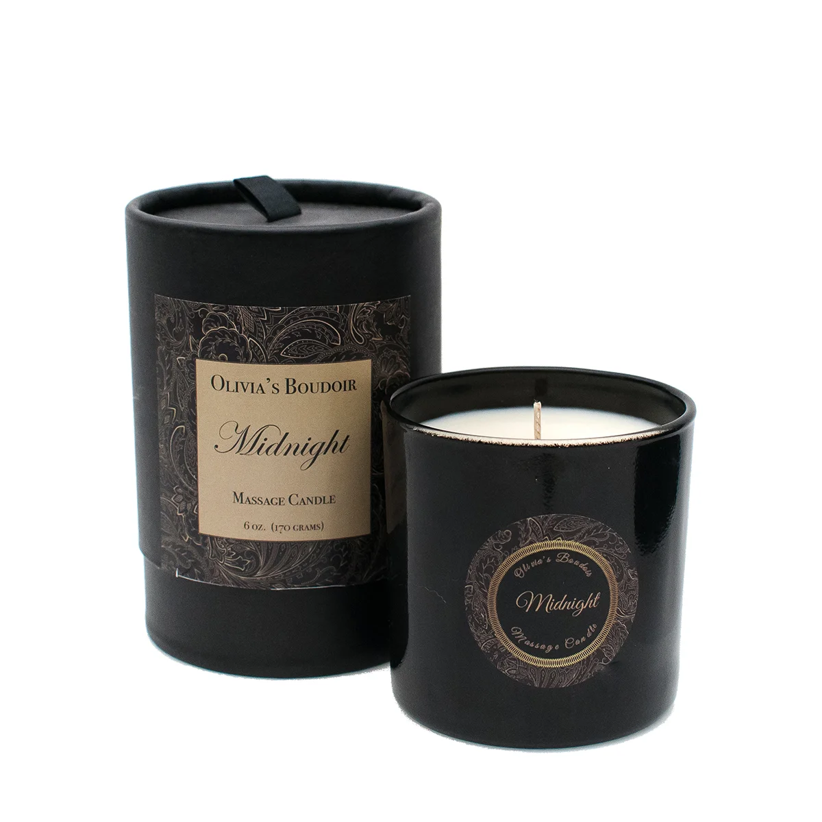 Olivia's Boudoir 6.5oz Candle - Midnight
