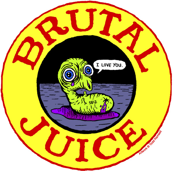 This image was used by the Texas Band Brutal Juice for t-shirts designs.