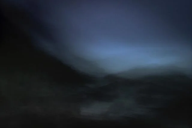 &bull;Kynance&bull; "Kynance Cove hosts giant rocky outcrops which litter its beach, these giant masses intimidatingly guard the landscape making engaging subject matters. Using ICM and sweeping the DLSR from left to right I produced this ambigu