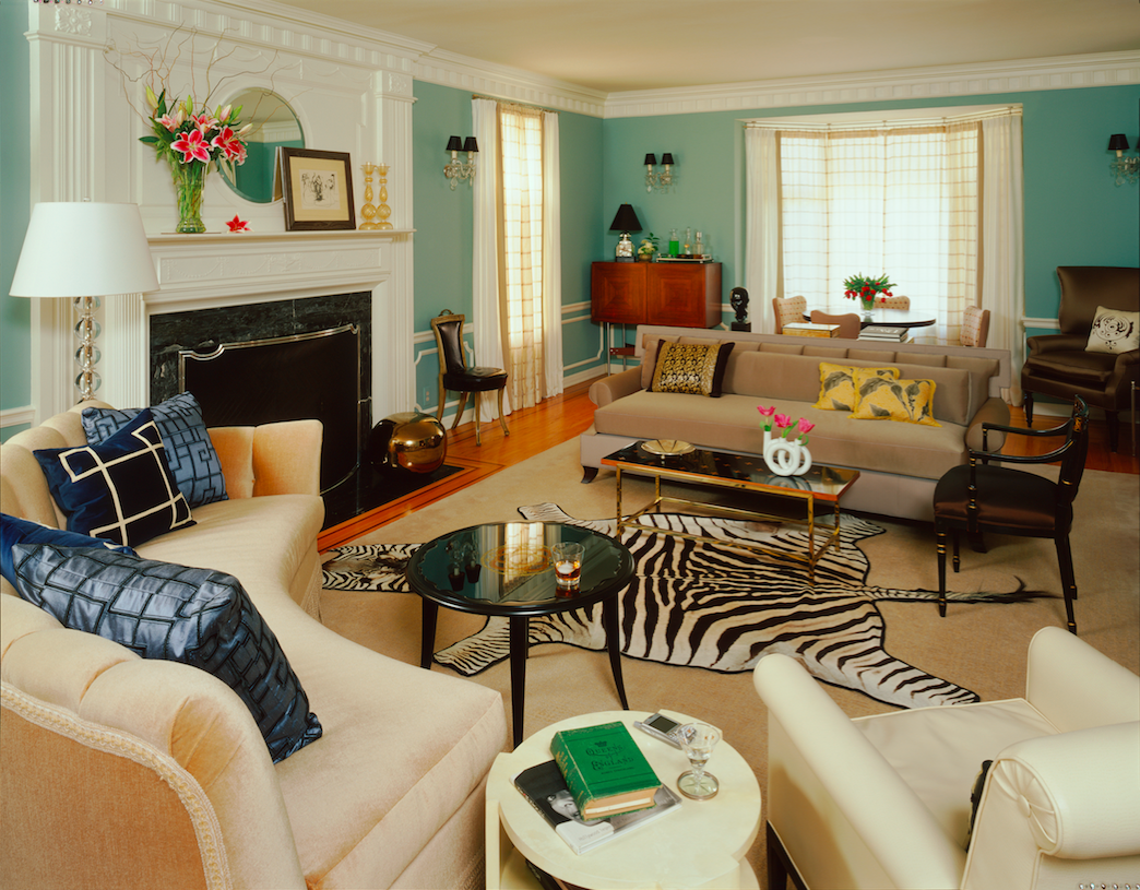 Living Room - two custom sofas