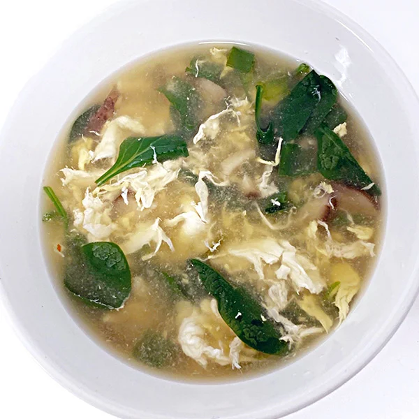 Egg Drop Veggie Soup