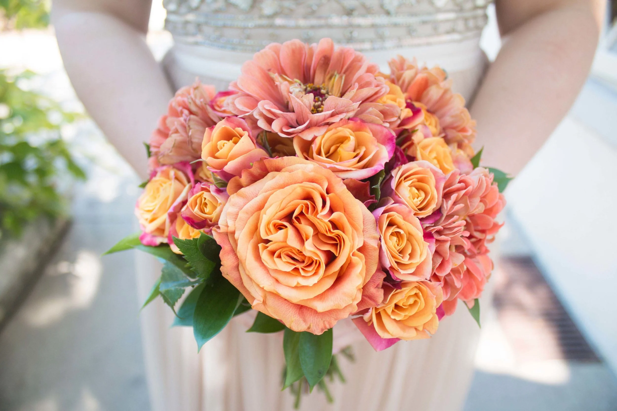 Bold Beautiful Flowers at Ausitn TX Wedding.jpg