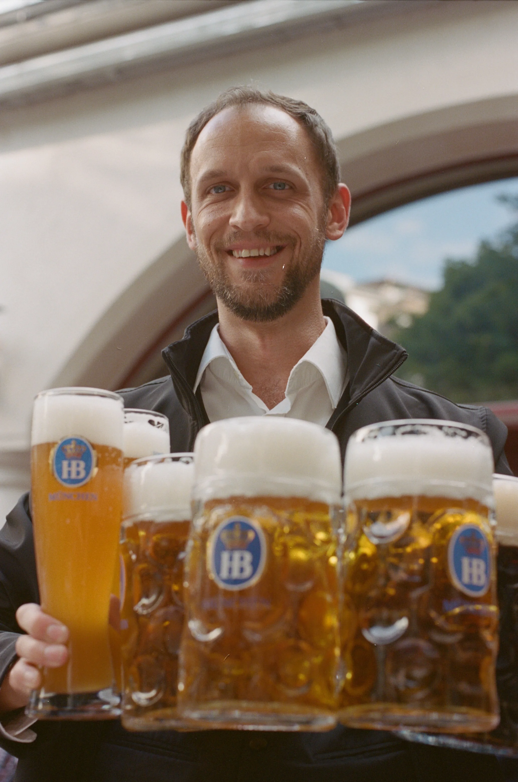 Foam for days at Hofbräuhaus