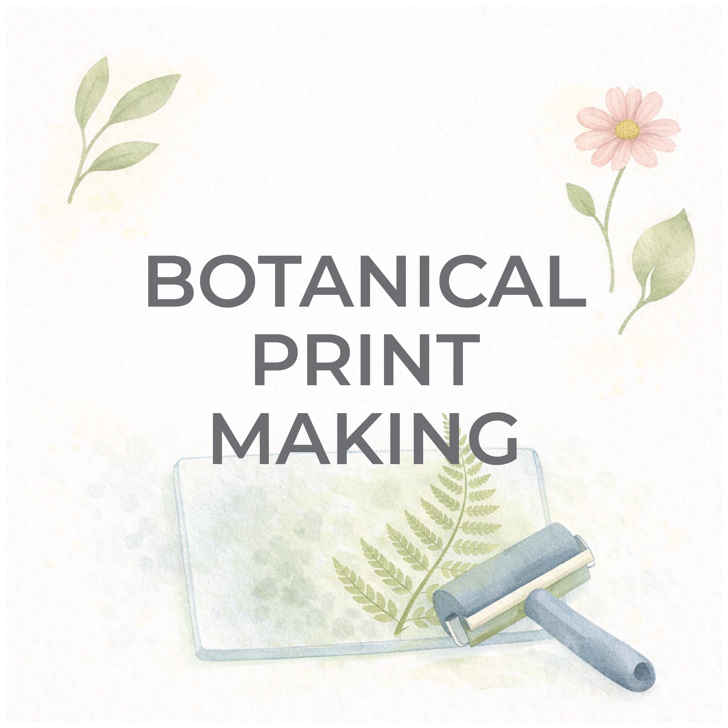 Sunday 1pm: Botanical Printmaking with Melissa Beckwith