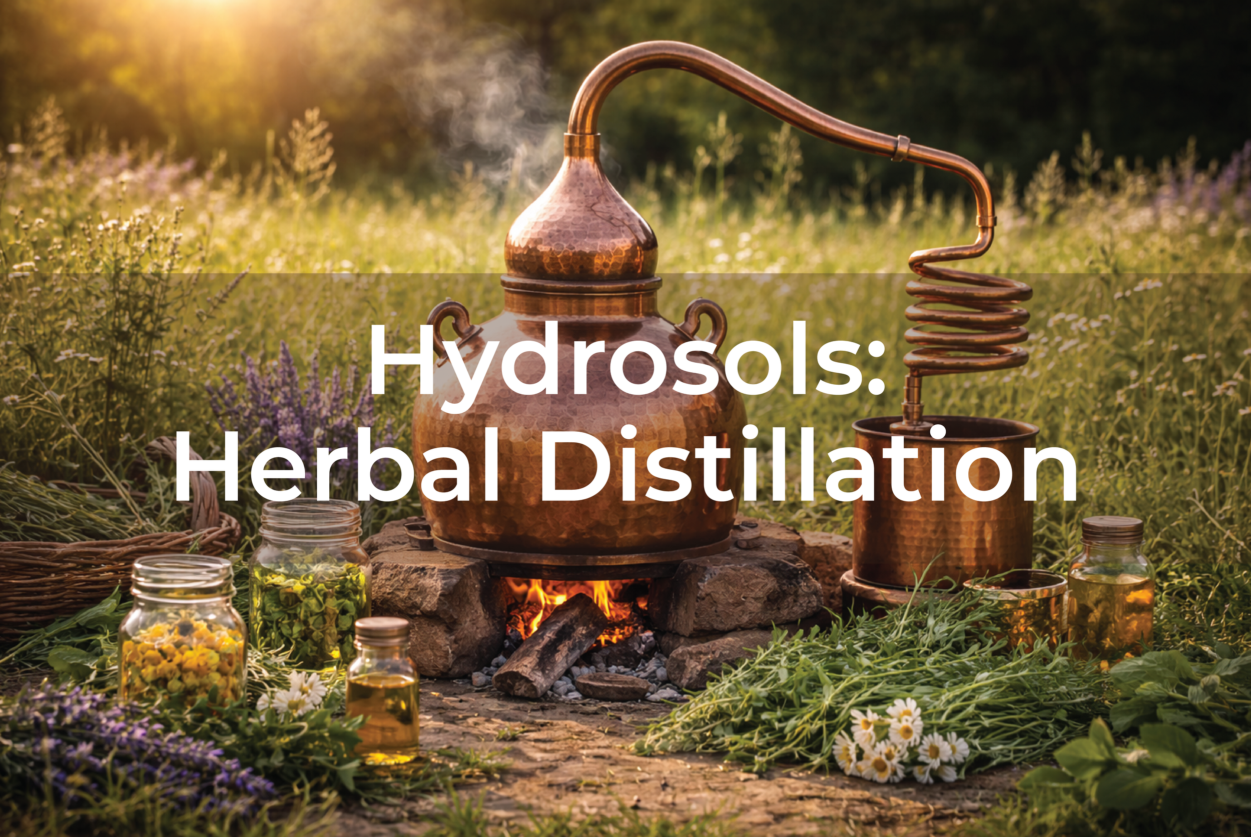 Sunday 1pm: Herbal Distillation: Beginning Hydrosol Journey with Lauren Nichols-Sheffler