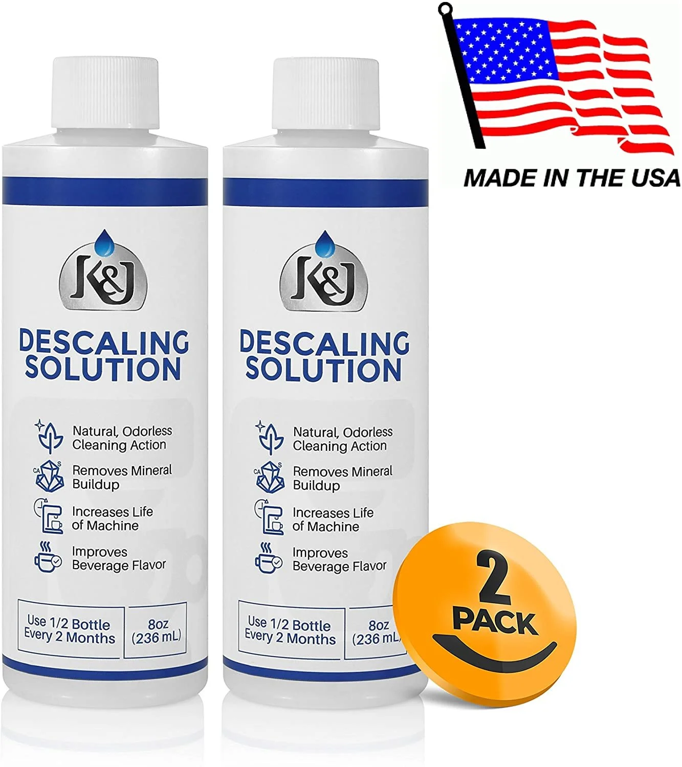 2-Pack Universal Descaling Solution 