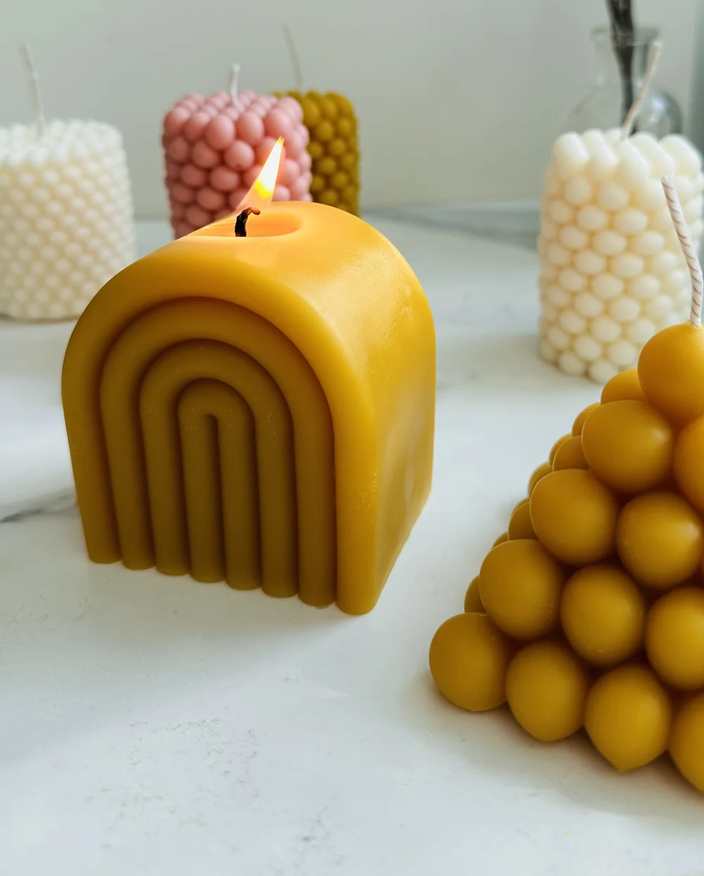 Kindle Candle Co. Essential Oil, Handpoured Coconut wax Candles