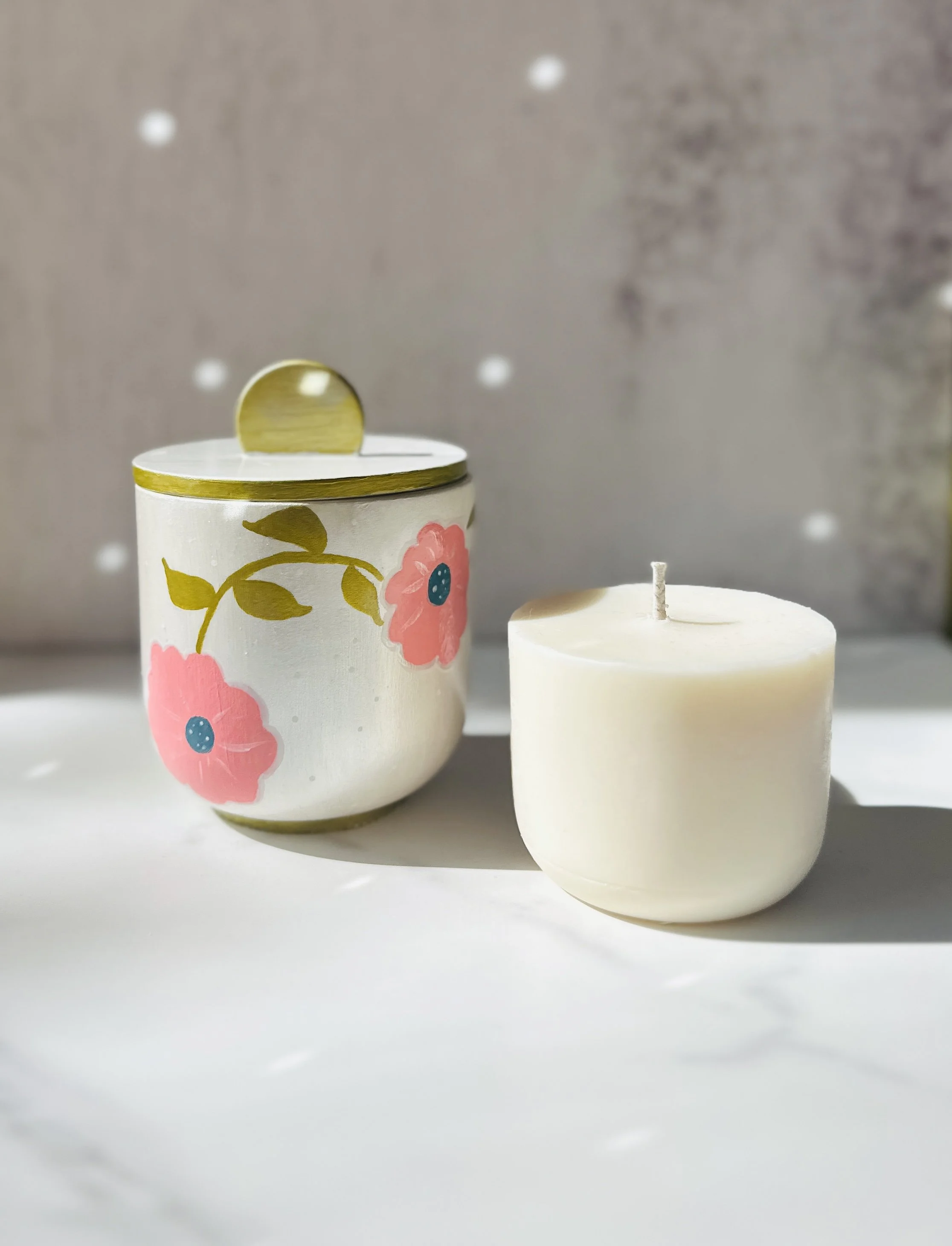 Posy: 9oz Refillable Candle Jar