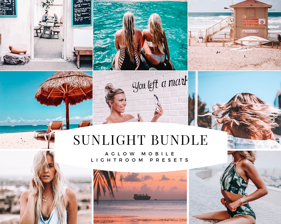 4 Mobile Presets - SUNLIGHT BUNDLE