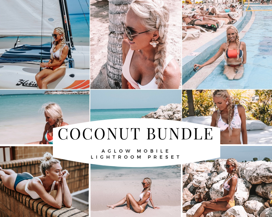 4 Mobile Presets - COCONUT BUNDLE