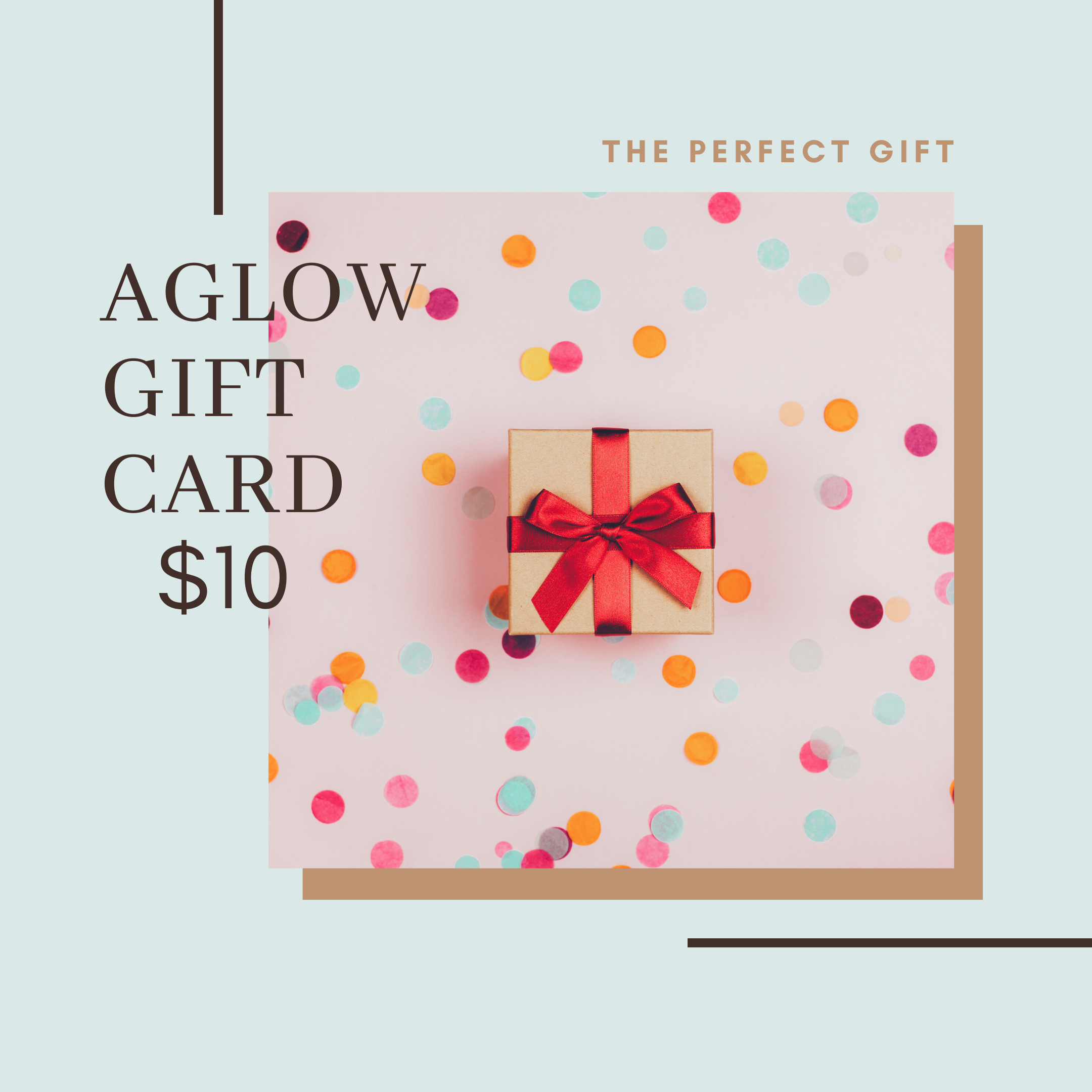 AGLOW Presets  $10 GIFT CARD