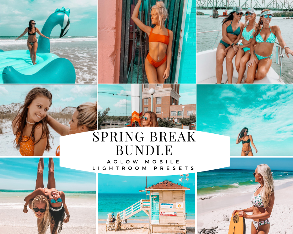 4 Mobile Presets -SPRING BREAK BUNDLE