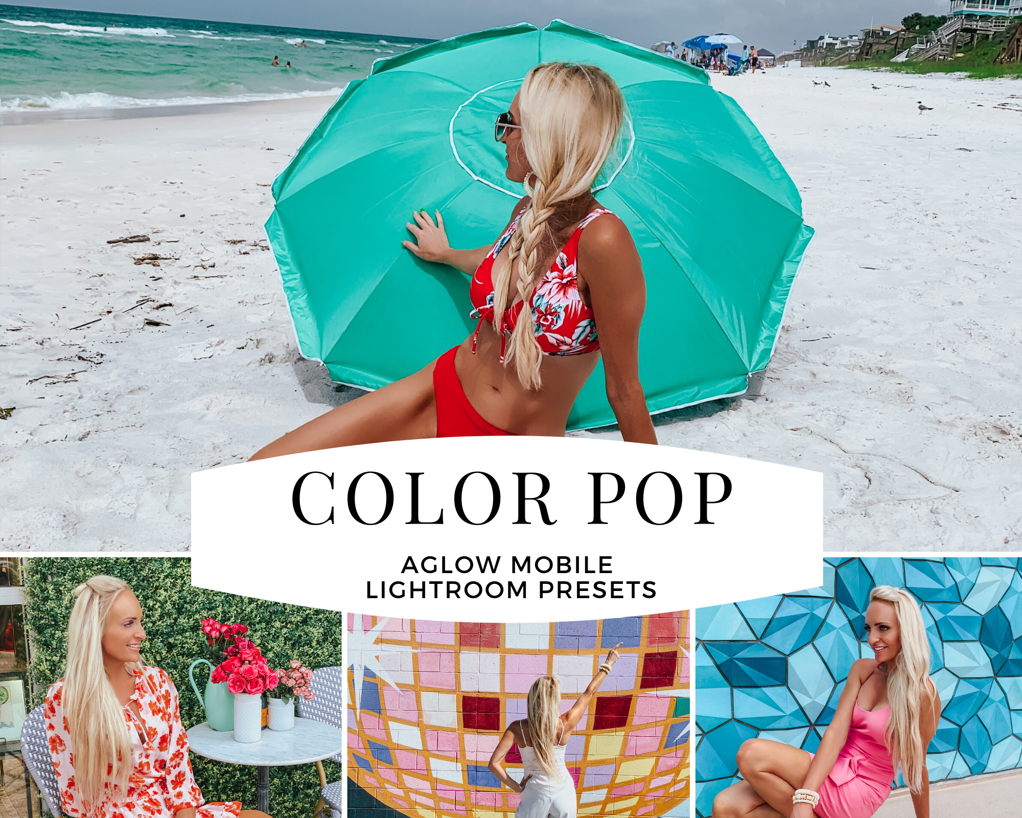 2 COLOR POP Mobile Lightroom Presets