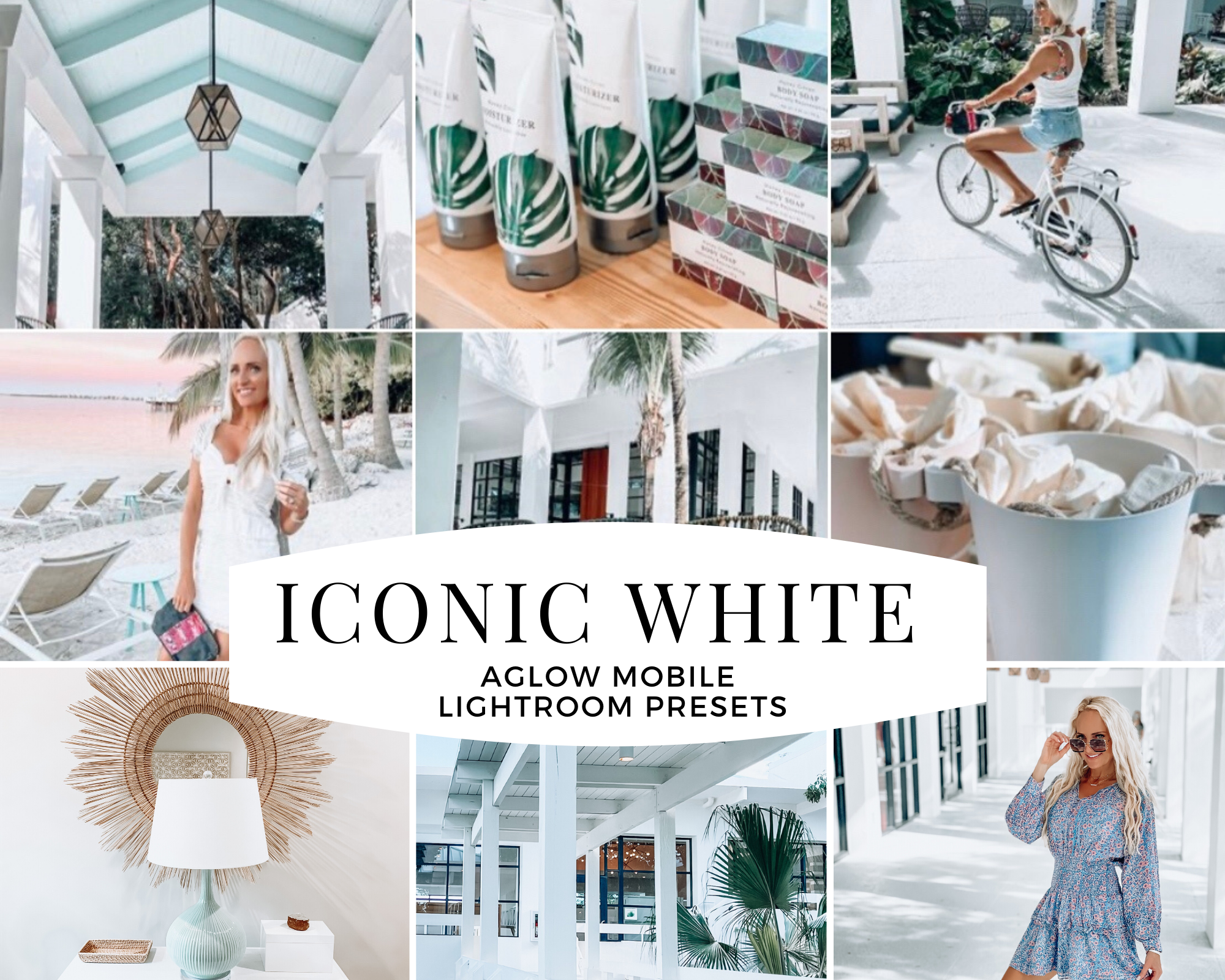 ICONIC WHITE Mobile Lightroom Preset