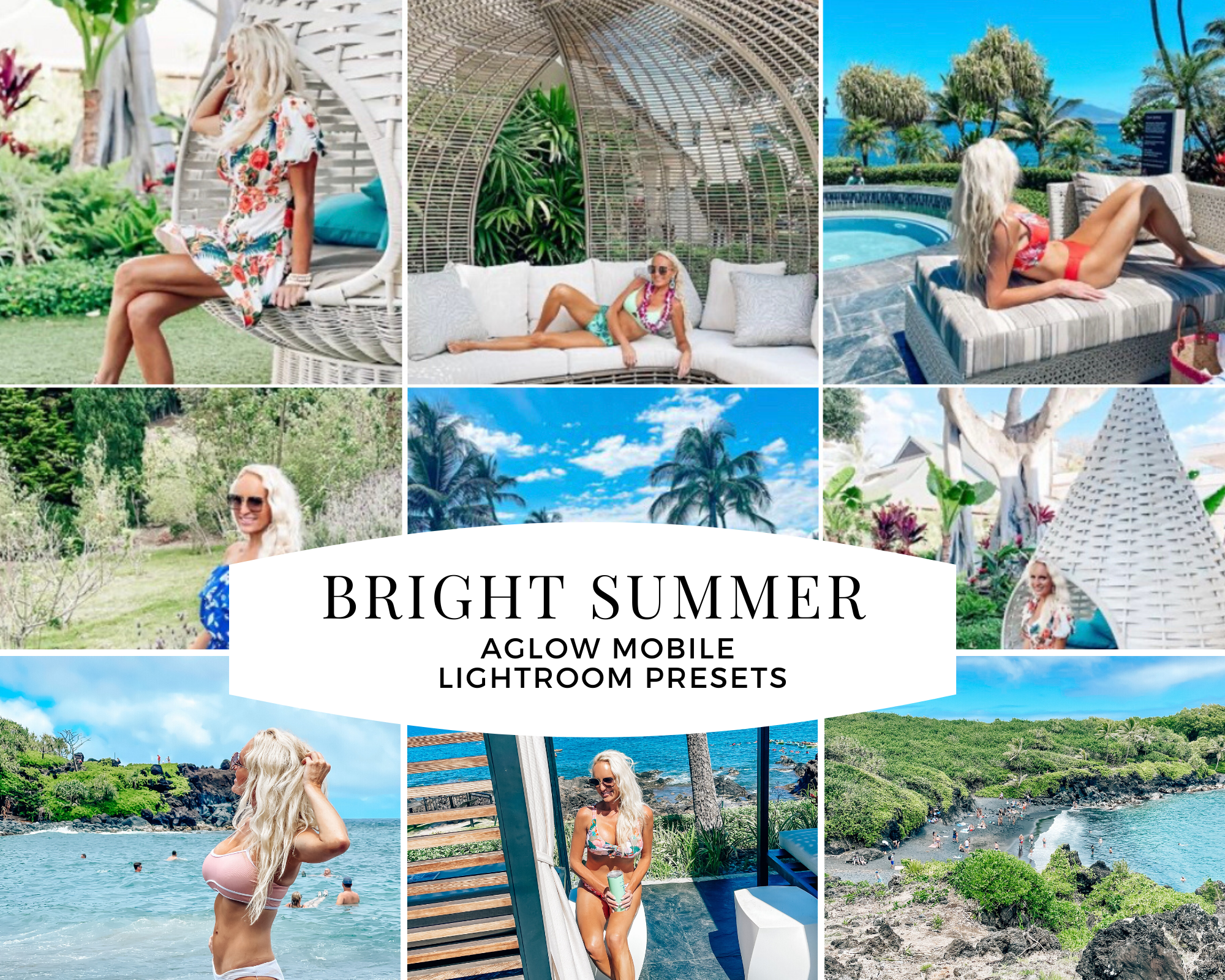 BRIGHT SUMMER Mobile Lightroom Preset