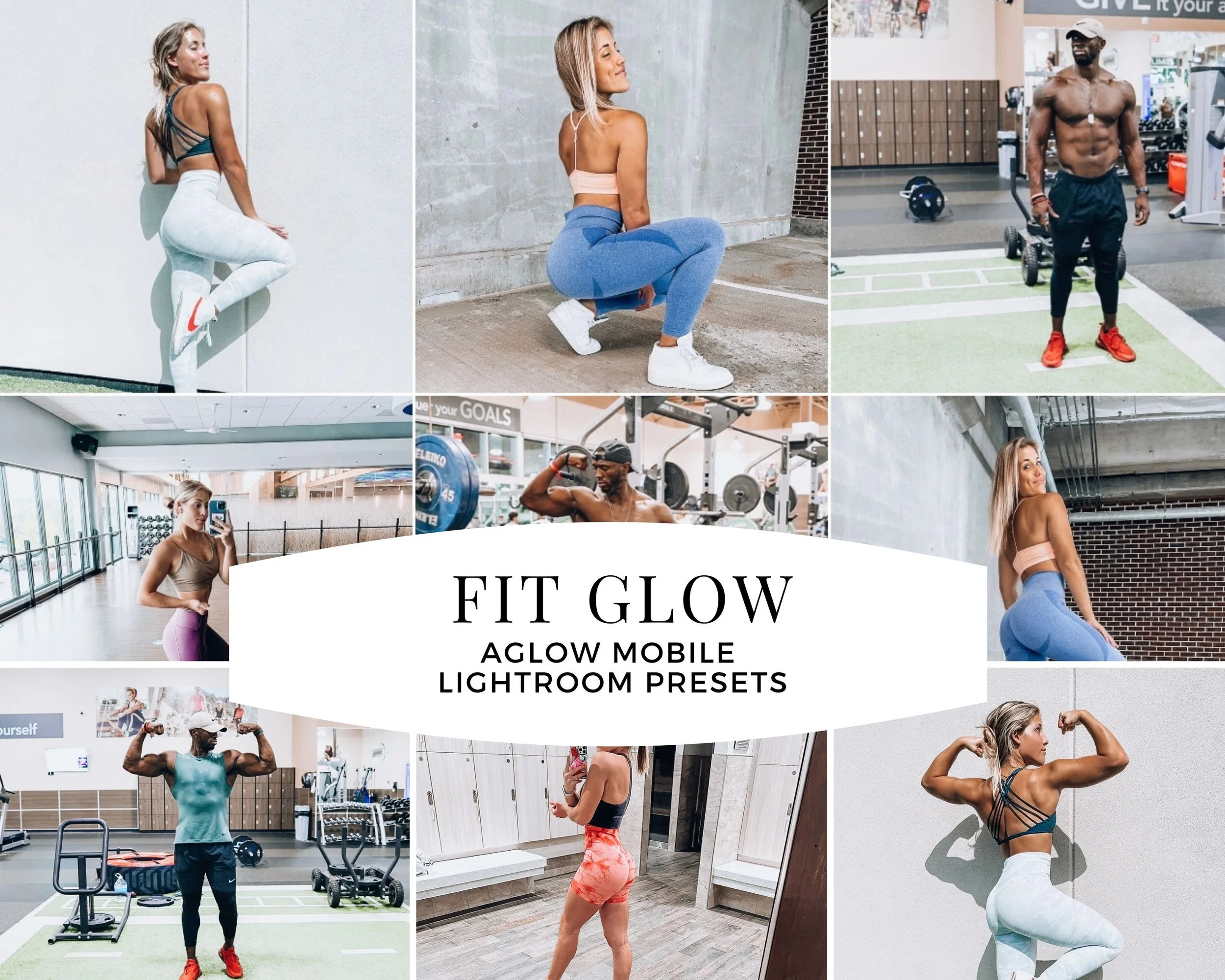 FIT GLOW Mobile Lightroom Preset