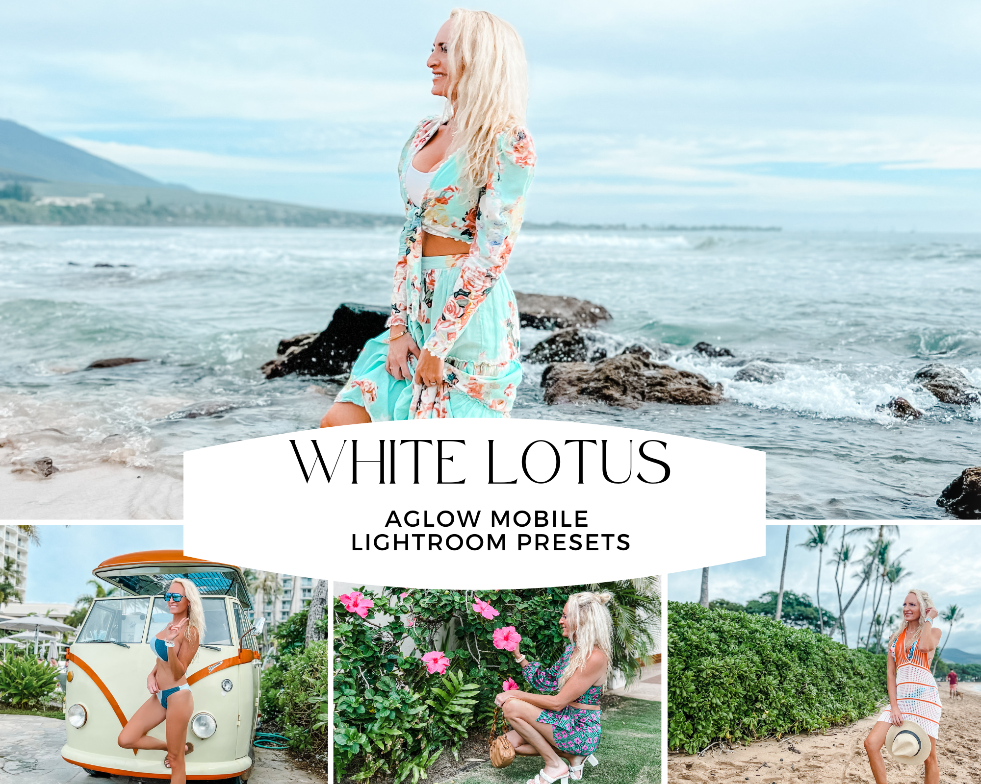 WHITE LOTUS Mobile Lightroom Presets