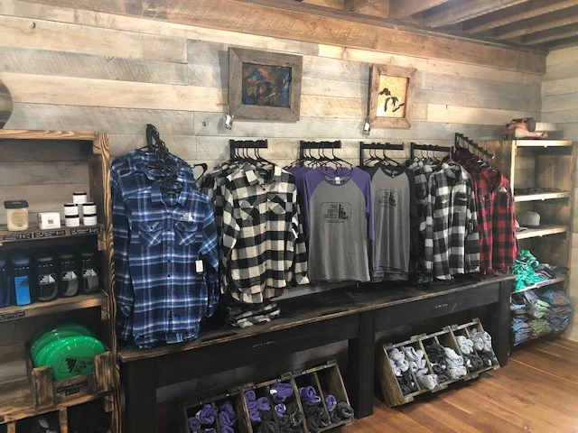All of our True North Outpost gear is ready for you to take home today!