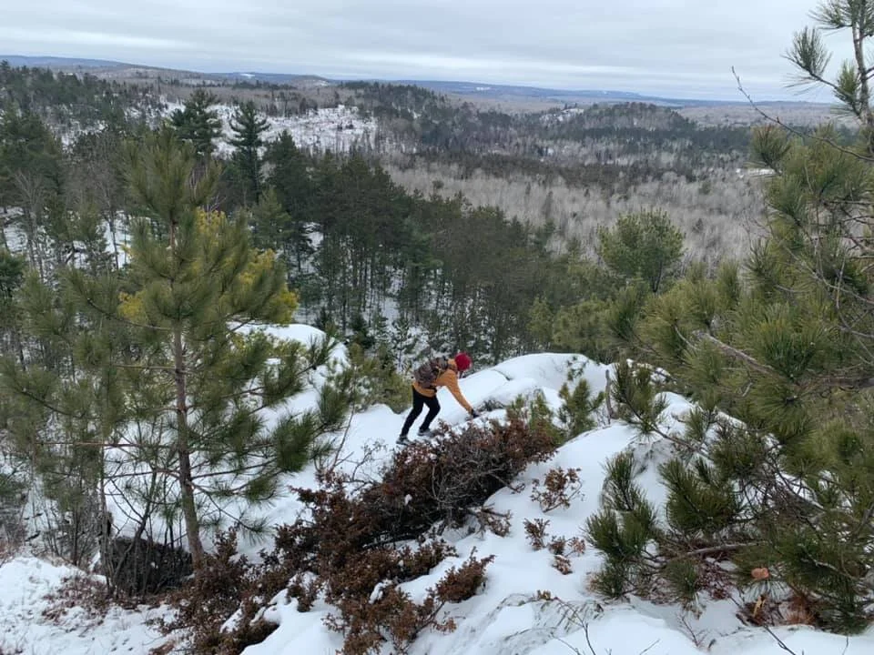 guided snowshoe hike info — True North Outpost Rafting, Climbing