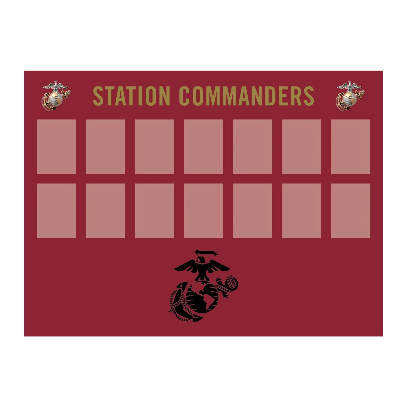 STATION COMMANDERS -  (48"x36")