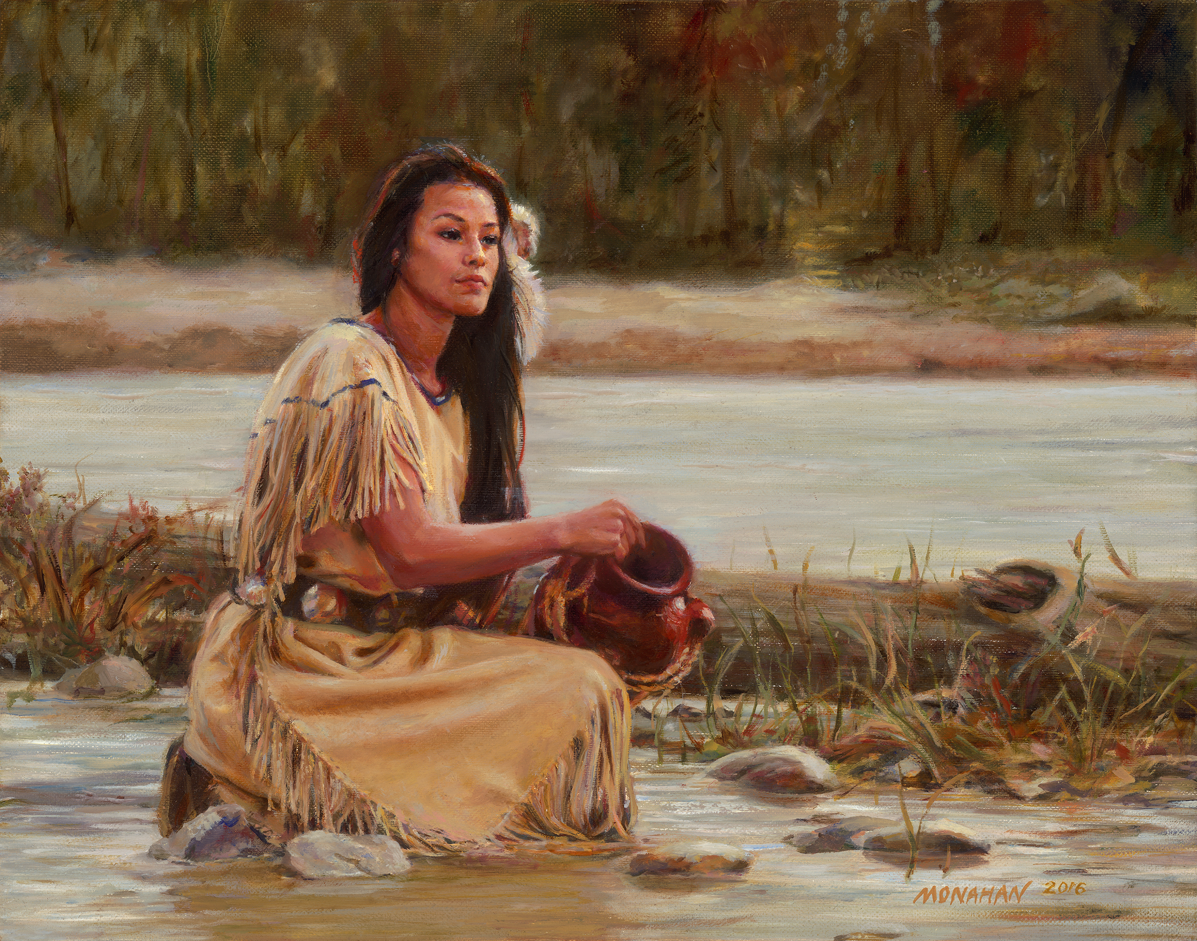 Native Tranquility - 18"x14"
