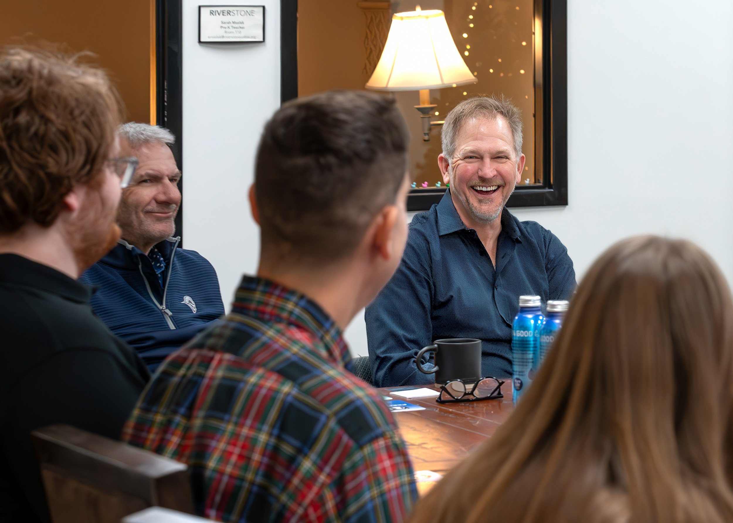 Profession Coach working with a team