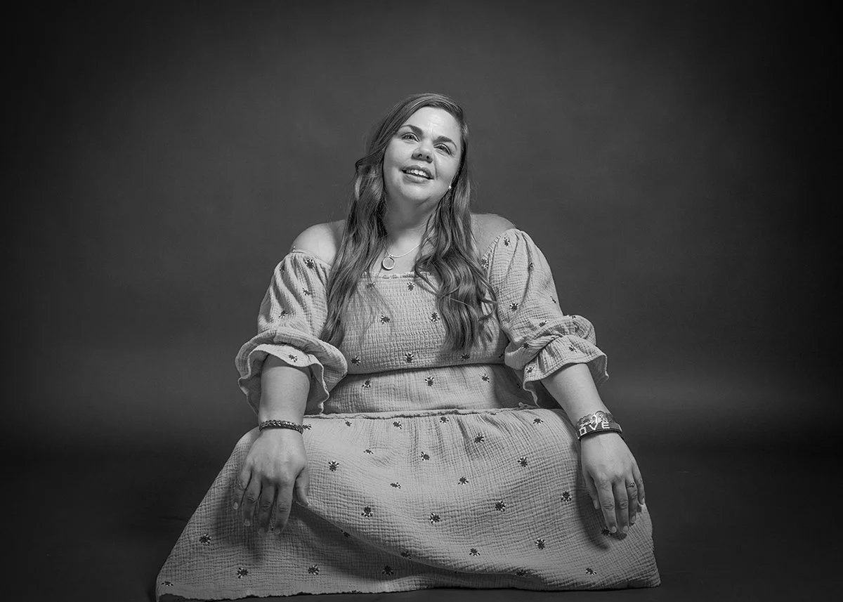 portrait of a woman relaxing