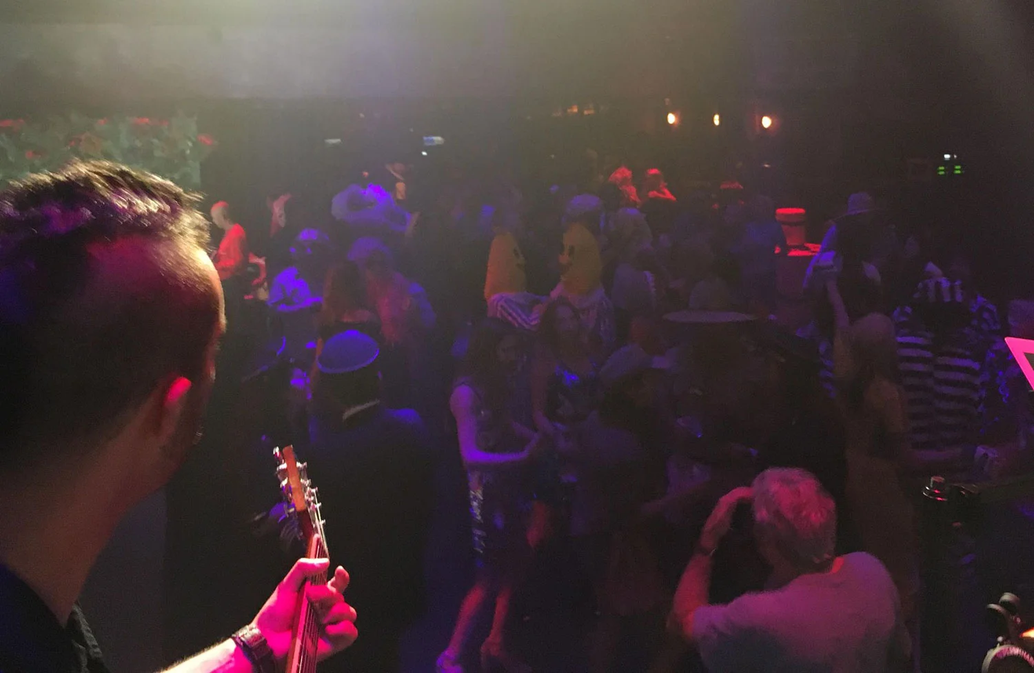 View from the stage at the Marquee Club in New York City.