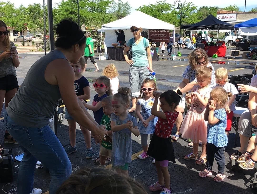 MISS ANGIE AT THE PALOS HEIGHTS FARMERS MARKET