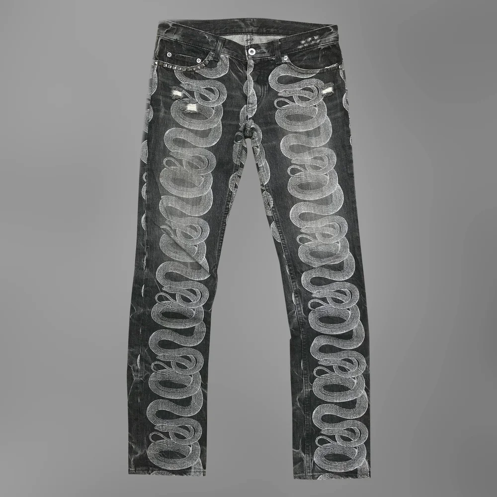 Hysteric Glamour Snake Denim — sickboyarchive