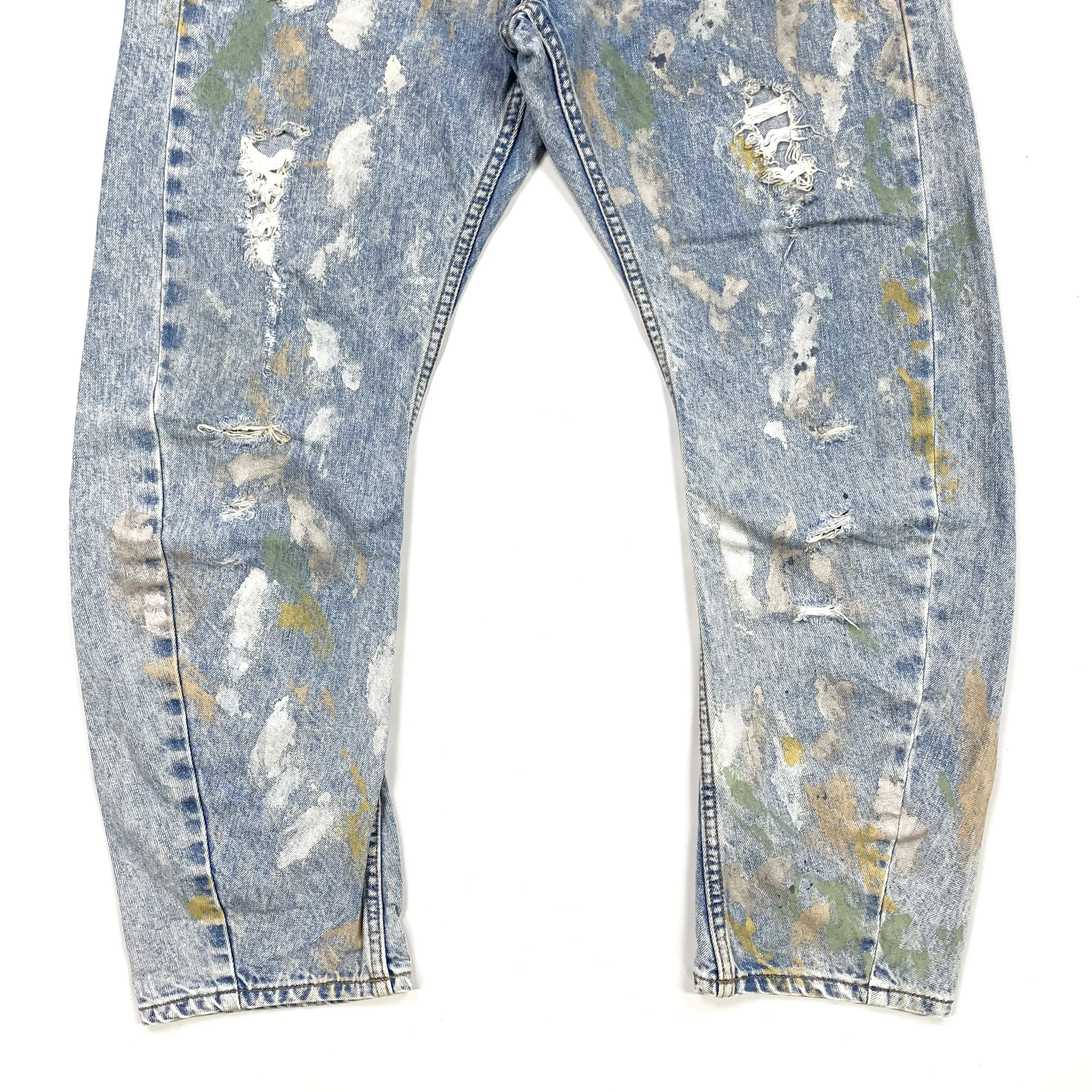 Vivienne Westwood Distressed Painter Jeans — sickboyarchive.