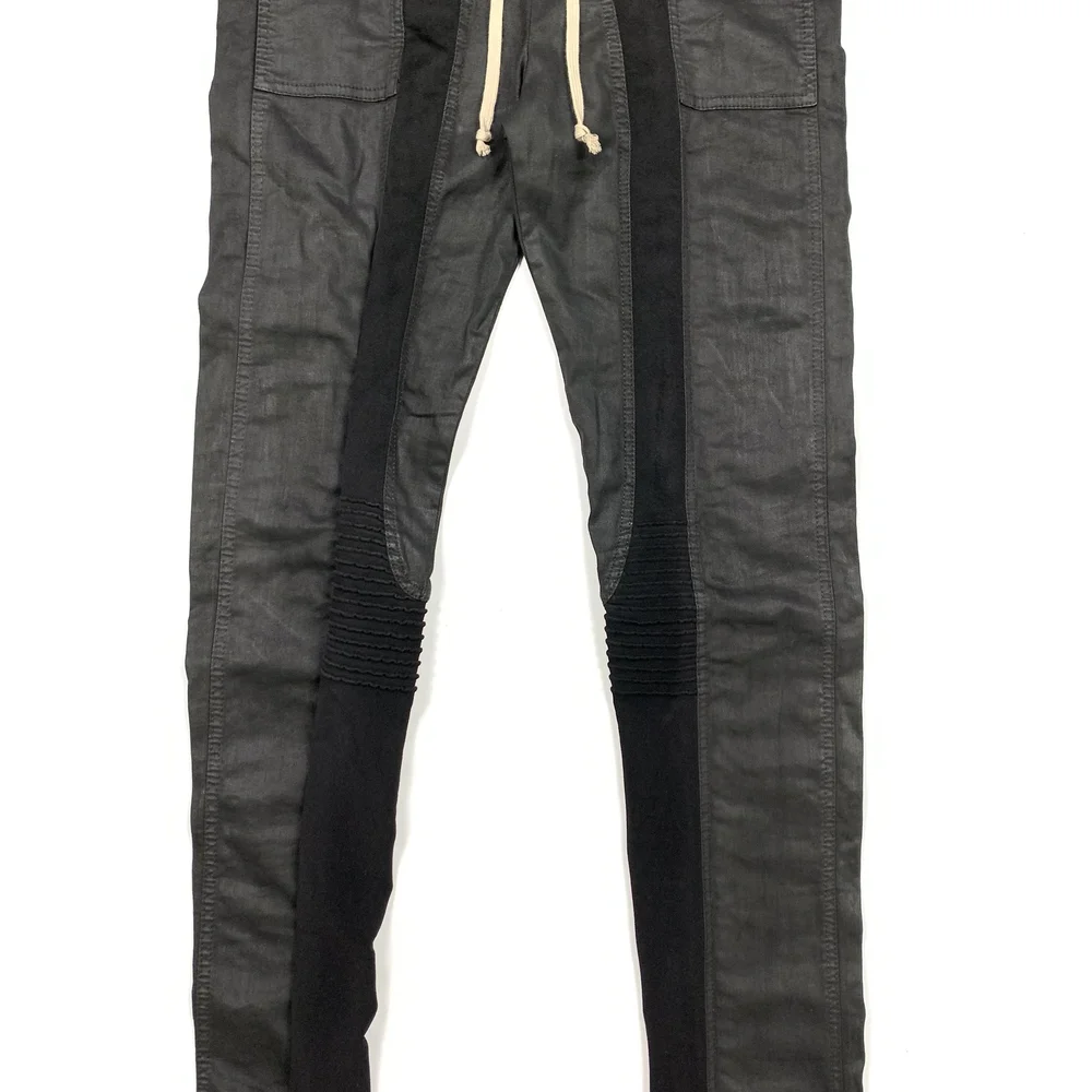 Rick Owens DRKSHDW OG Waxed Biker / Memphis Pants — sickboyarchive