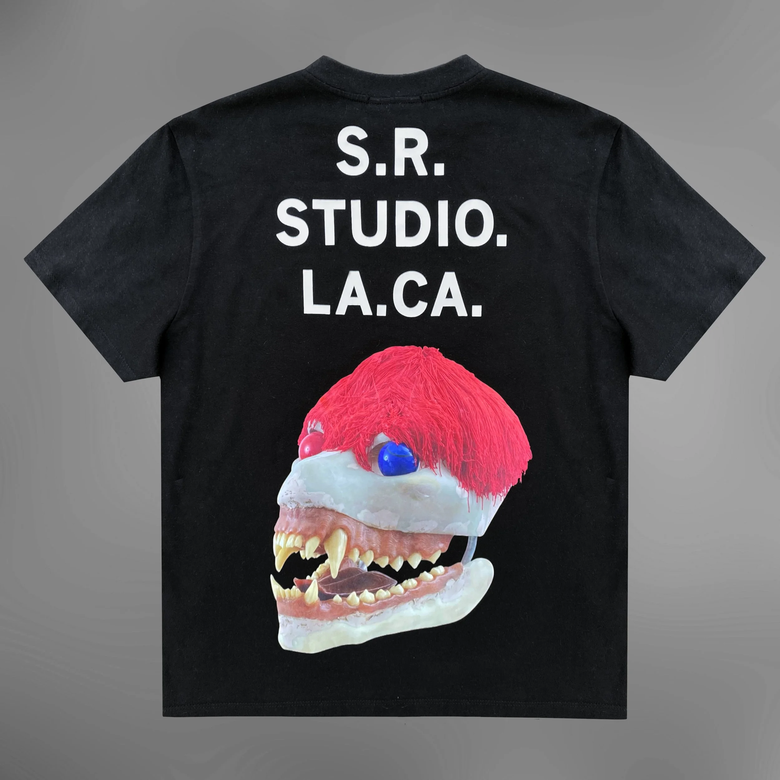 SR Studio LACA red hair skull shirt2.jpg