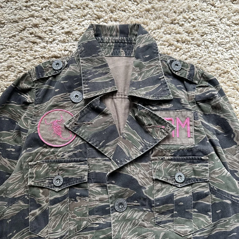 Hysteric Glamour Tiger Camo Jacket — sickboyarchive