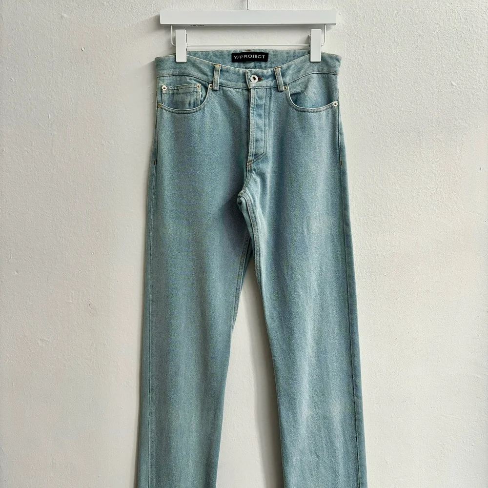 【*】様 Y/PROJECT Y/Project Classic Asymmetric Waist Jeans | REVERSIBLE