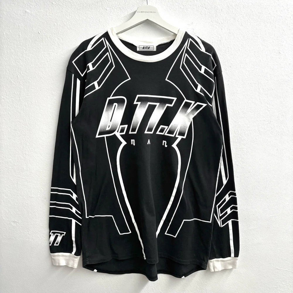 トップス archive paint long sleeve t-shirt kakko archive paint long sleeve t-shirt kakko