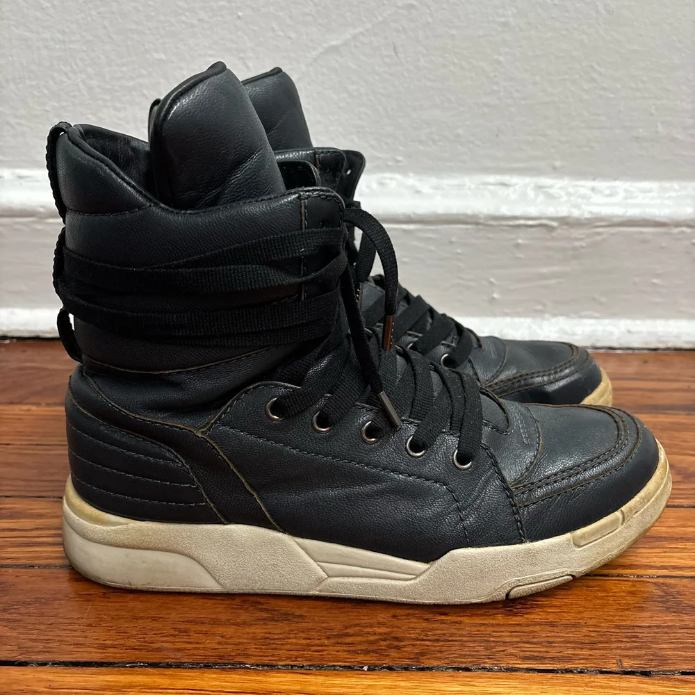 DIET BUTCHER SLIM SKIN ブラック ハイカットスニーカー Diet Butcher Slim Skin High-Top Sneakers — sickboyarchive.