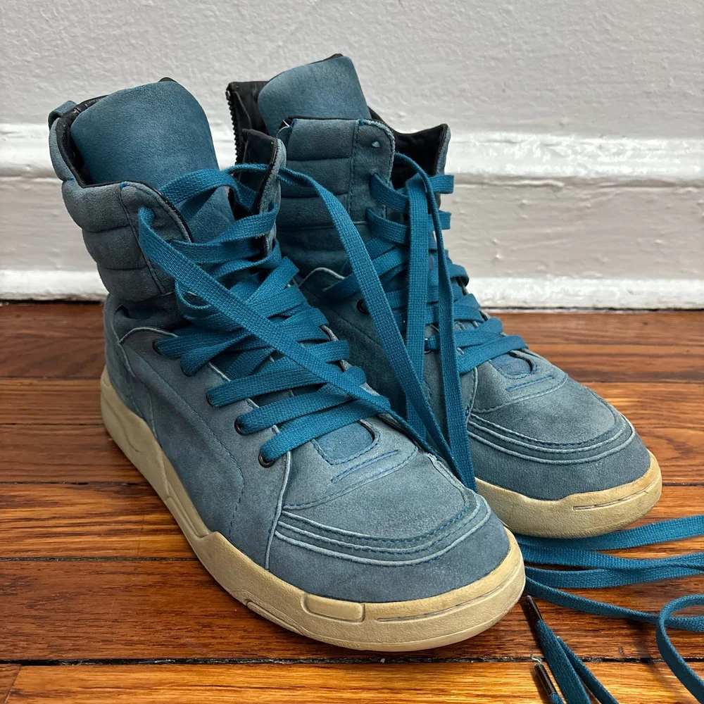トップス archive Diet Butcher Slim Skin sleeve Incredible pair of high-tops from Japanese brand Diet