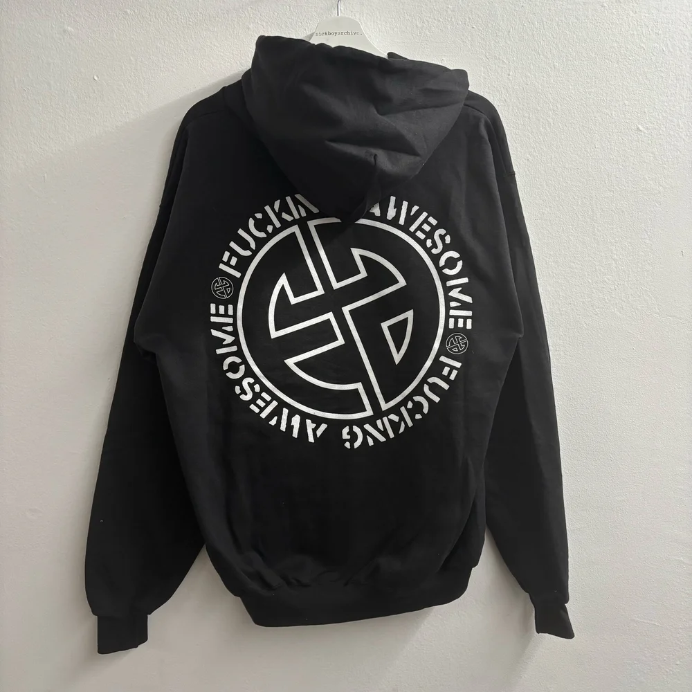 Fucking Awesome Zip Up Logo Hoodie — sickboyarchive.
