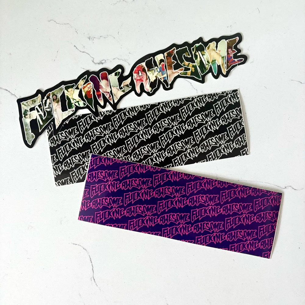 Fucking Awesome 2005 Sticker Pack — sickboyarchive.