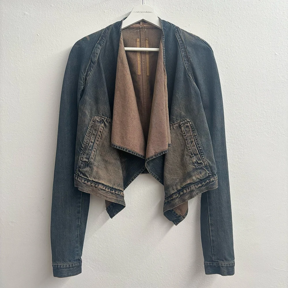 Rick Owens DRKSHDW Denim Jacket — sickboyarchive.