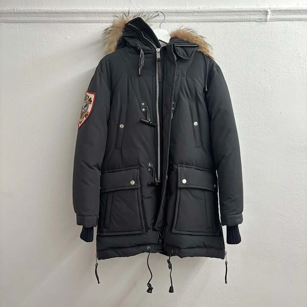 Dsquared Down Puffer Jacket Raccoon Fur Trim — sickboyarchive.