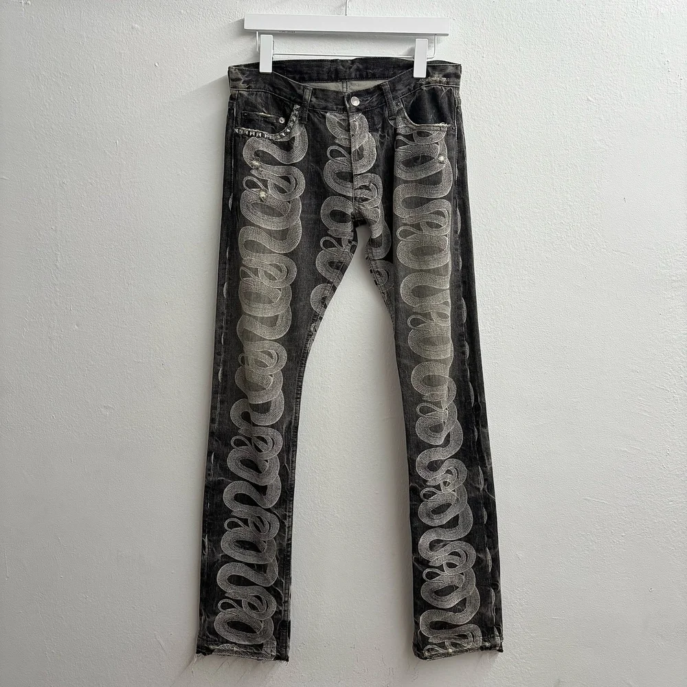 Hysteric Glamour OG Snake Jeans — sickboyarchive.