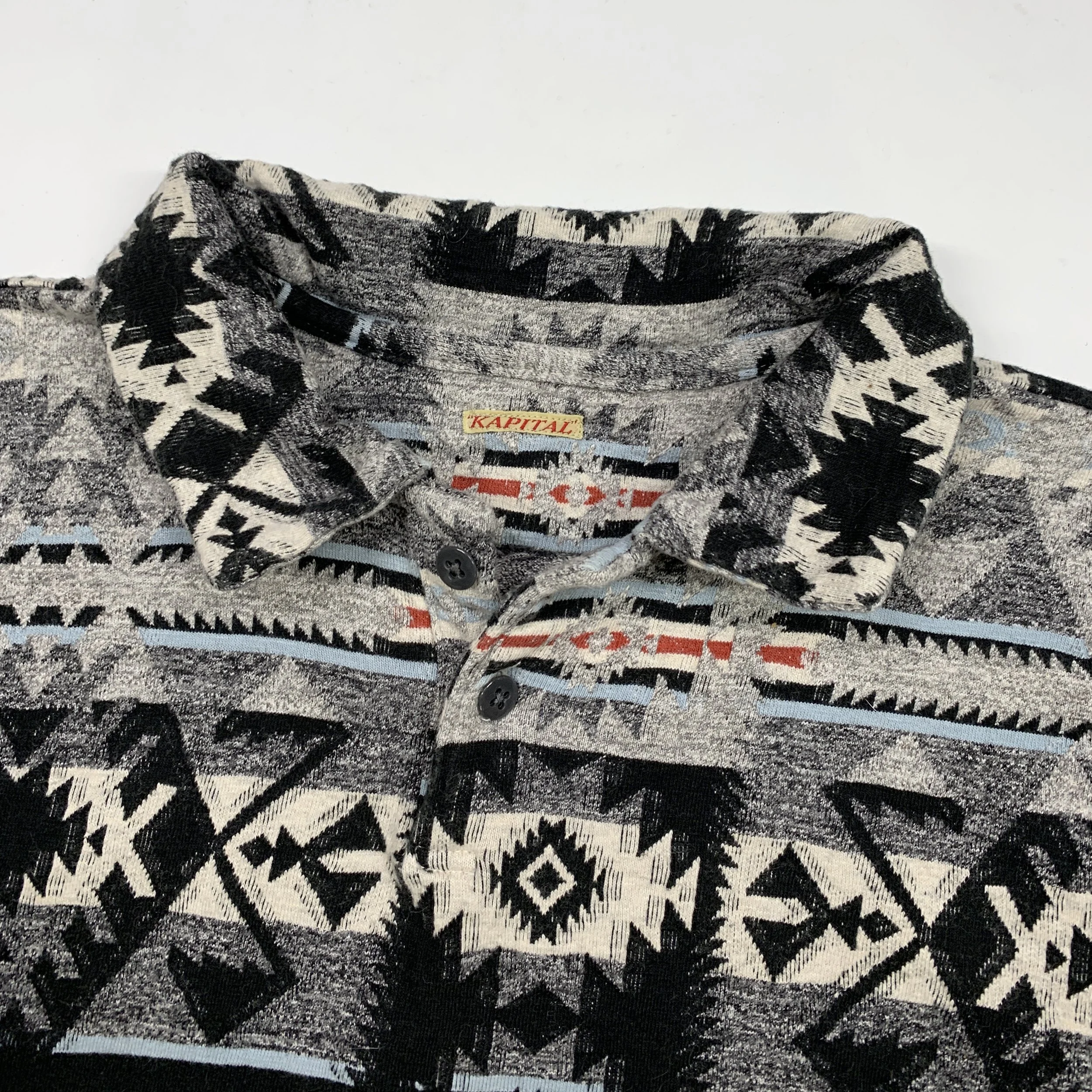 Kapital Aztec Knit Polo3.jpg
